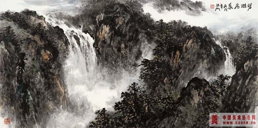 碧涧飞泉
