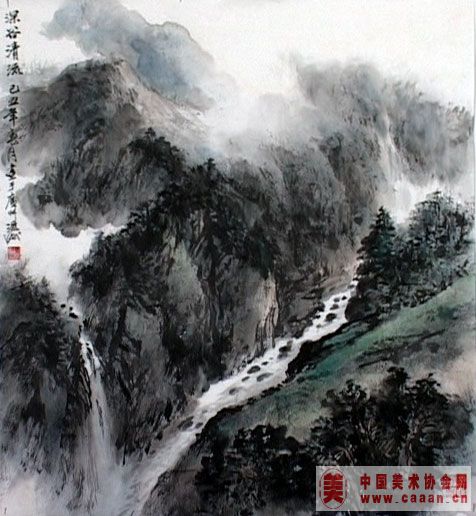深谷清流